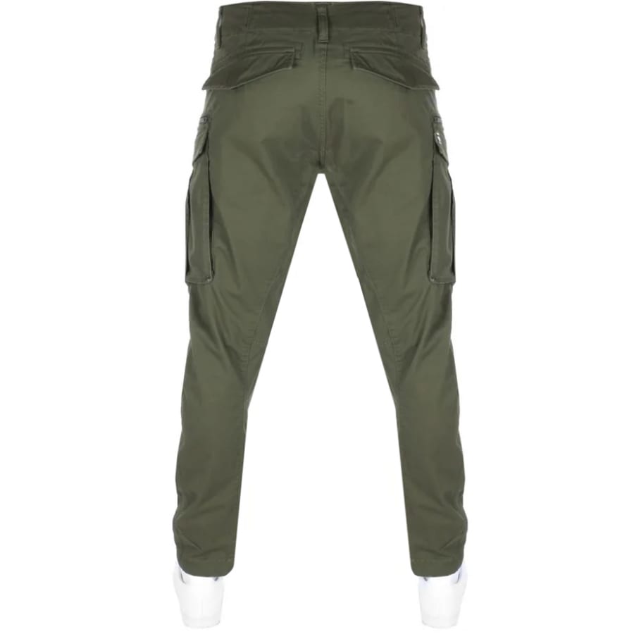 Alternative Image for ProductG Star Raw Rovic Tapered Trousers Green2